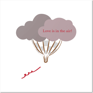 Love is in the air Posters and Art